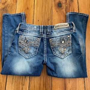 Rock Revival Betty Easy Stretch Cropped Jean